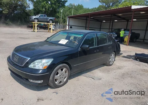 2005 Lexus Ls 430 from USA, damaged, VIN JTHBN36F950176347
